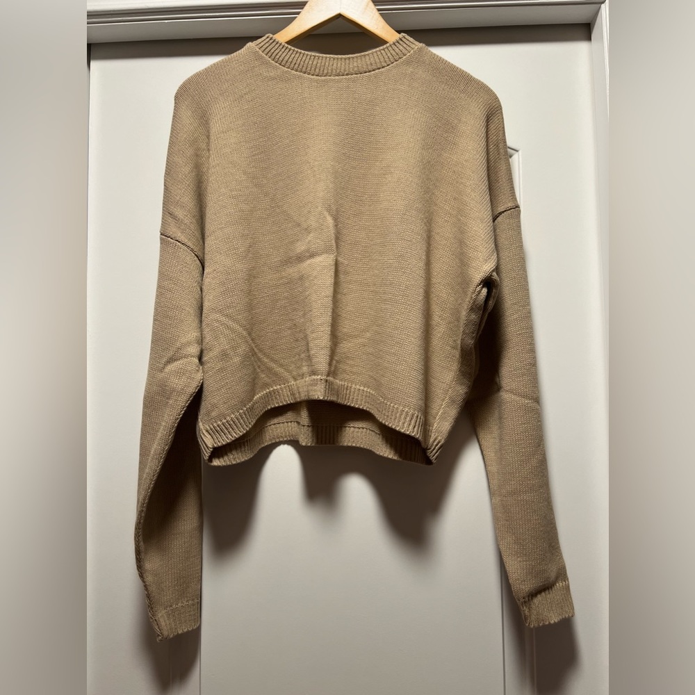In The Style Camel Brown Sweater 8